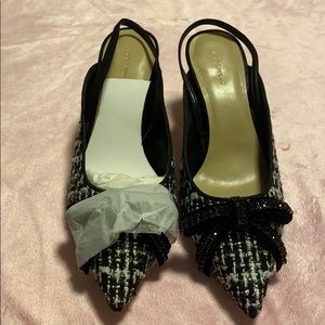 Ann Taylor Temperance Bow Slingback Pump